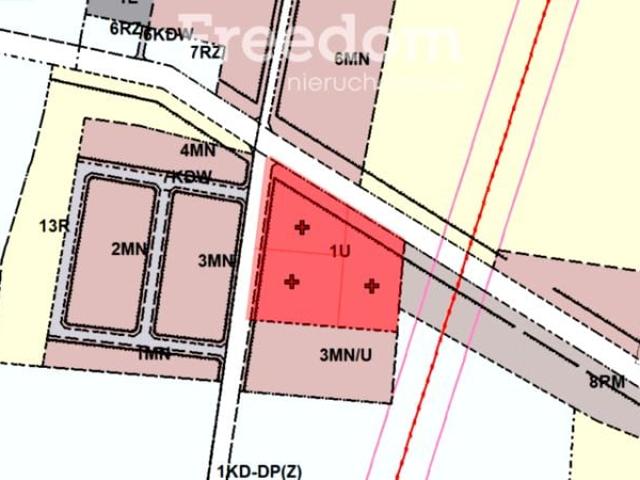 Działka 21 576 m², Zawada