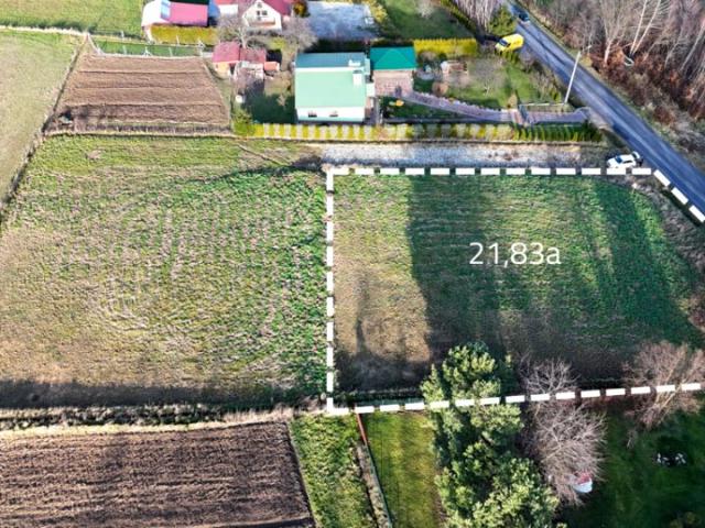 Działka 21,83 m², Hermanowa