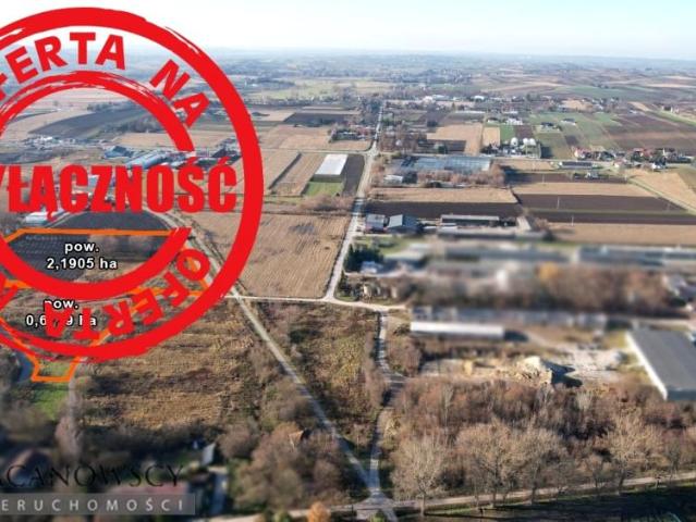 Działka 21 905 m², Klimontów