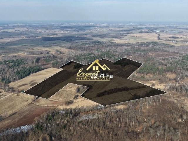 Działka 227 100 m², Rudno