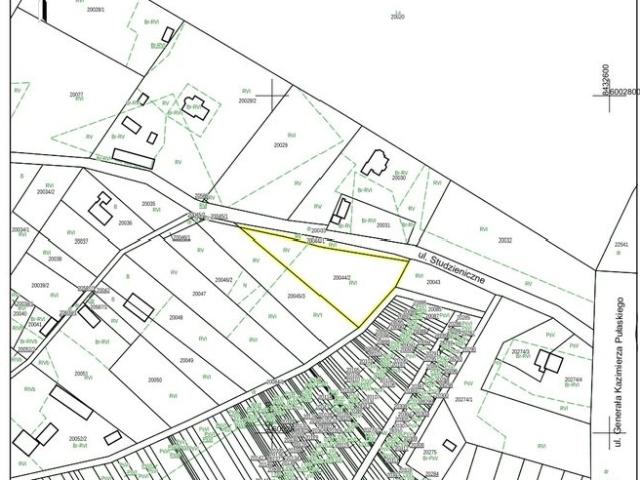 Działka 2266 m² pod zabudowę jednorodzinną Suwałki
