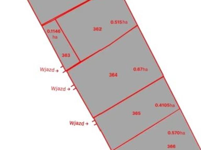 Działka 22 100 m², Zieleniec