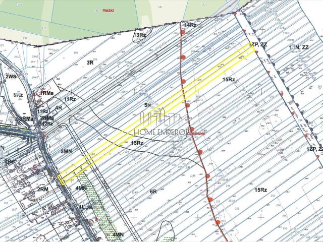 Działka 22 700 m² z mediami, plan pod dom i rolę