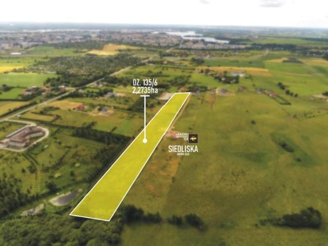 Działka 22 735 m², Ełk
