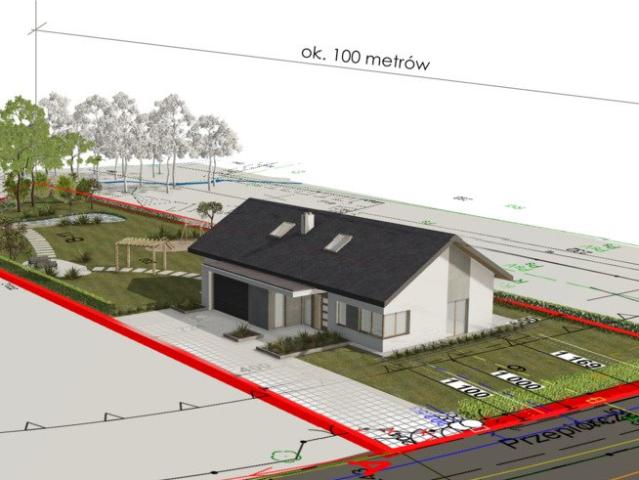 Unikalna działka 2385 m² z dostępem do rzeki Bzury