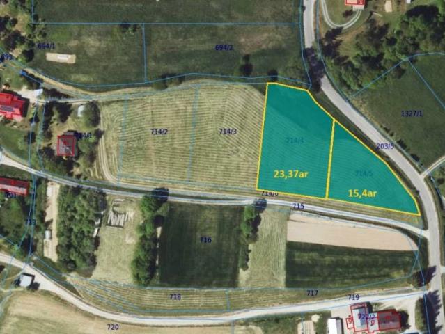 Działka 23,37 m², Kombornia
