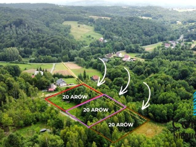 Działka 2 000 m², Chronów