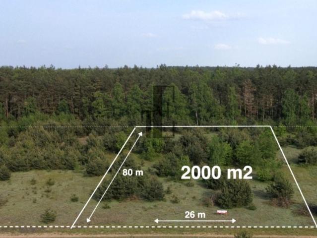 Działka 2 000 m², Gnojno
