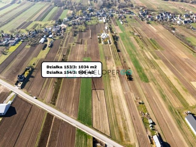 Działka 2 000 m², Skowieszyn