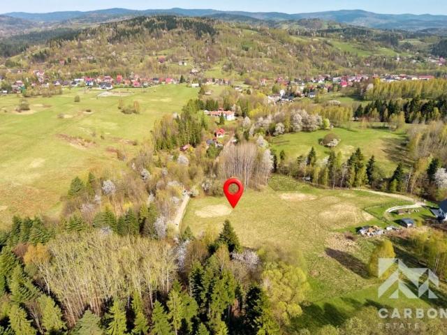 Działka 2 044 m², Lachowice