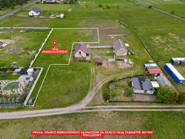 Działka 2 053 m², Kiszewko