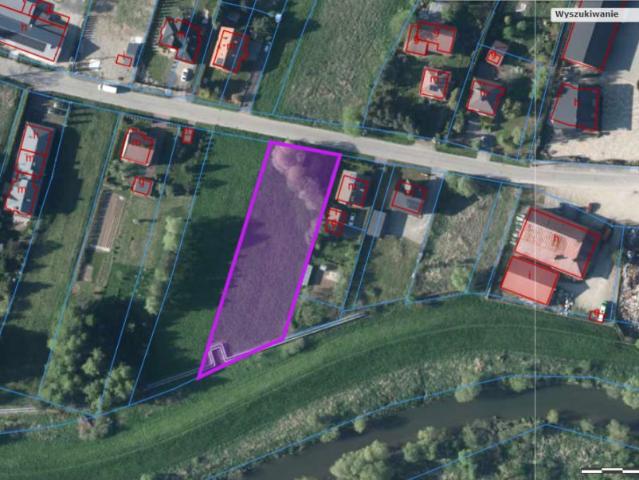 Działka 2 074 m², Jasło