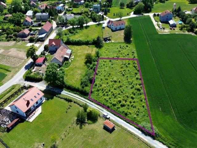 Działka 2 070 m², Zakrzów