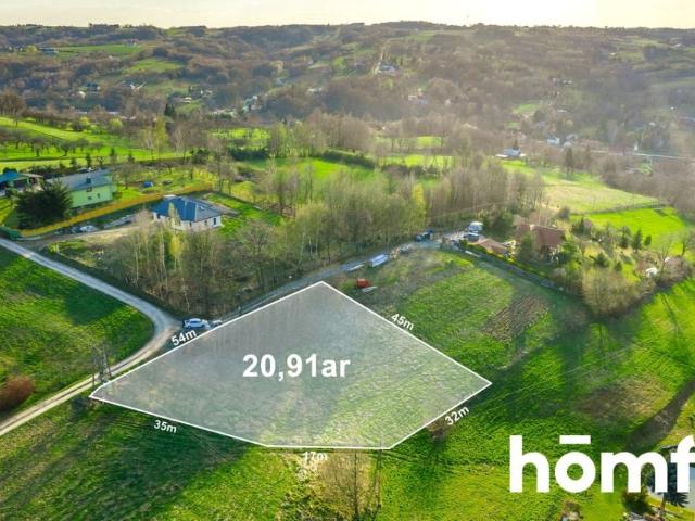 Działka 2 090 m², Handzlówka