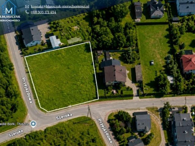 Działka 2 090 m², Tłuszcz