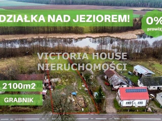 Działka 2 100 m², Grabnik
