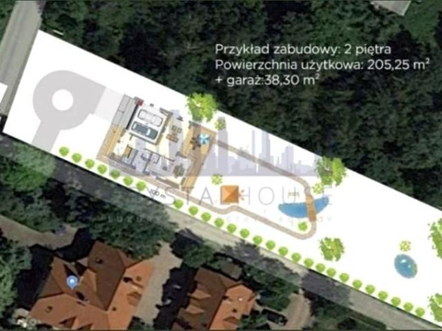Działka 2 100 m², Konstancin Jeziorna