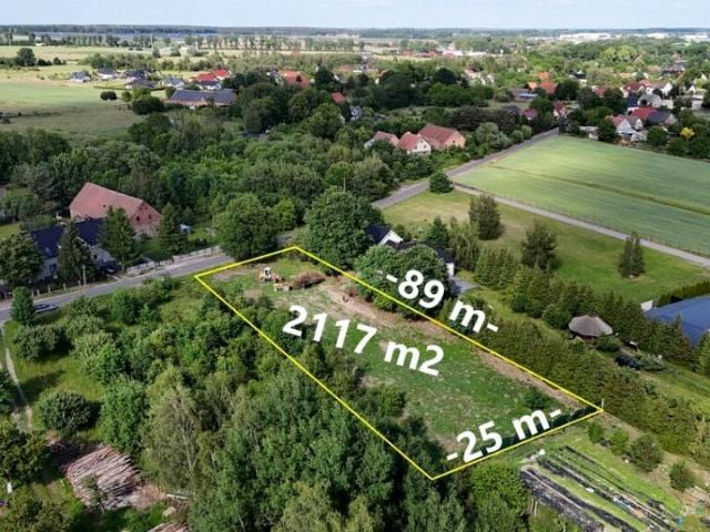 Działka 2 117 m², Grabik