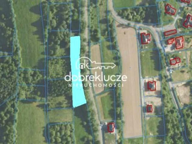 Działka 2 158 m², Tyczyn