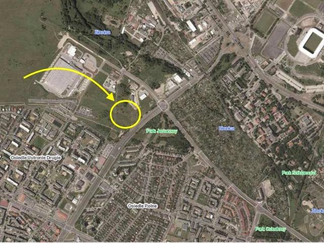 Działka 2 230 m², Lubin