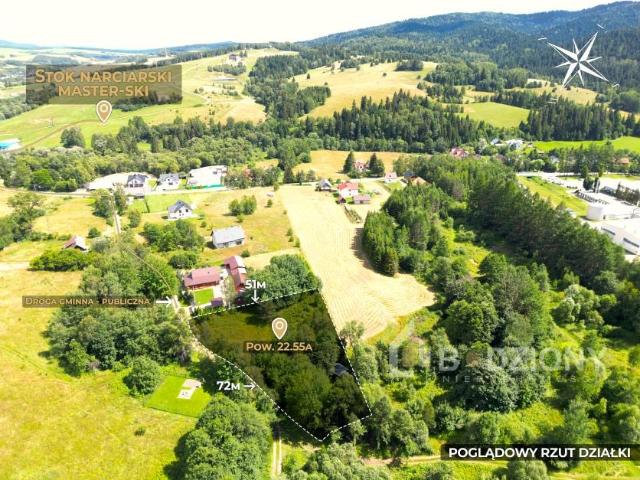 Działka 2 256 m², Tylicz