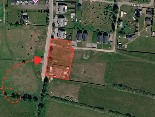 Działka 2 298 m², Sławoszyno