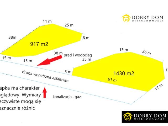 Działka 2 347 m², Sokoły