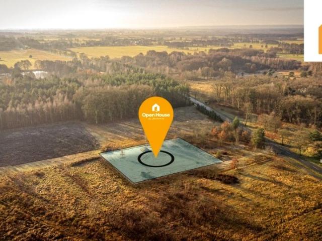 Działka 2 378 m², Krępsko