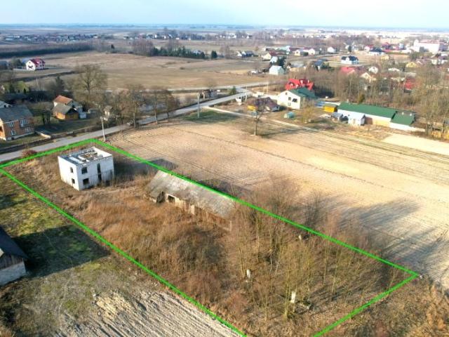 Działka 2 404 m², Zamch