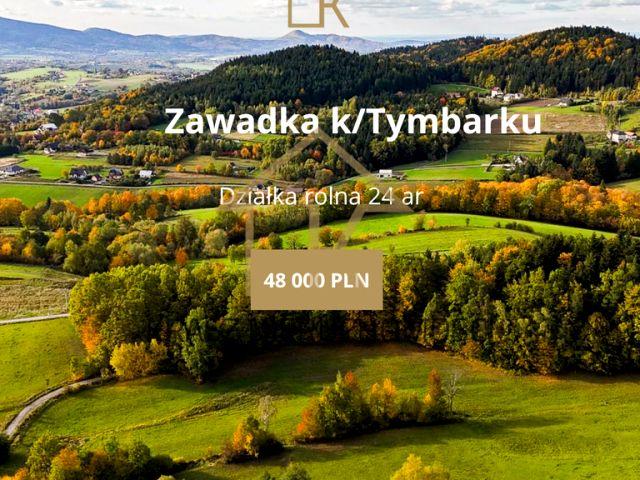 Działka 2 400 m², Zawadka