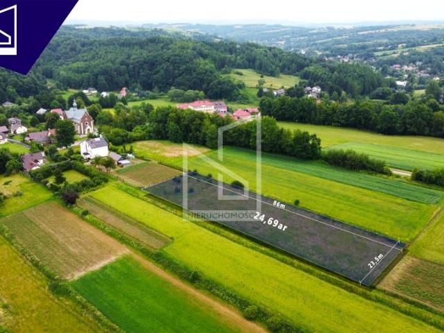 Działka 2 469 m², Łubno