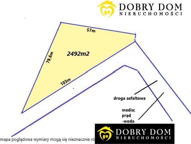 Działka 2 492 m², Białystok