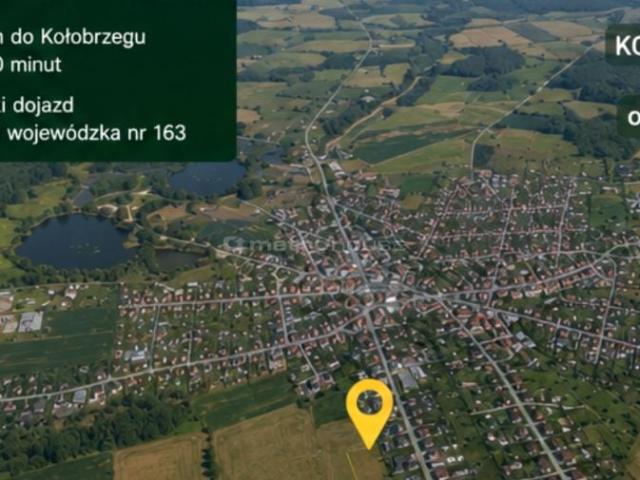 Działka 2 500 m², Gościno