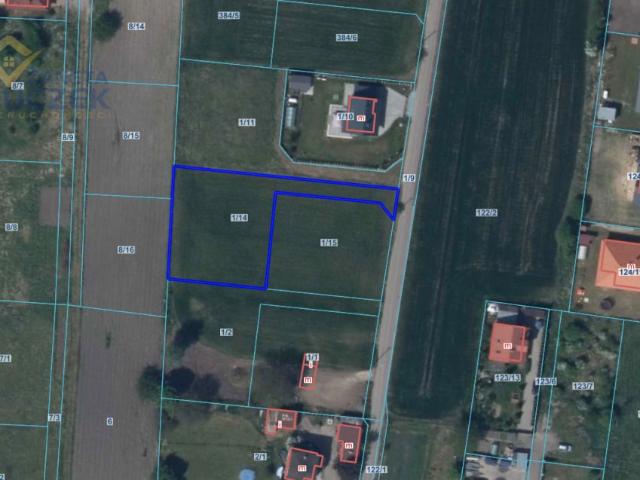 Działka 1 353 m², Teresin