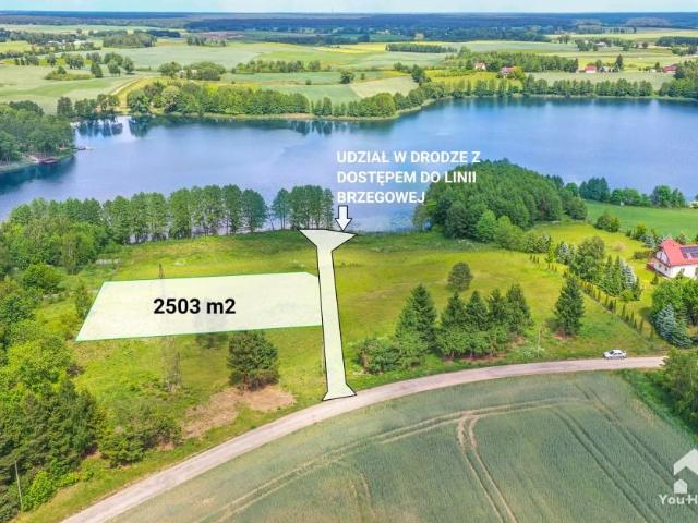 Działka 2 503 m², Gryźliny