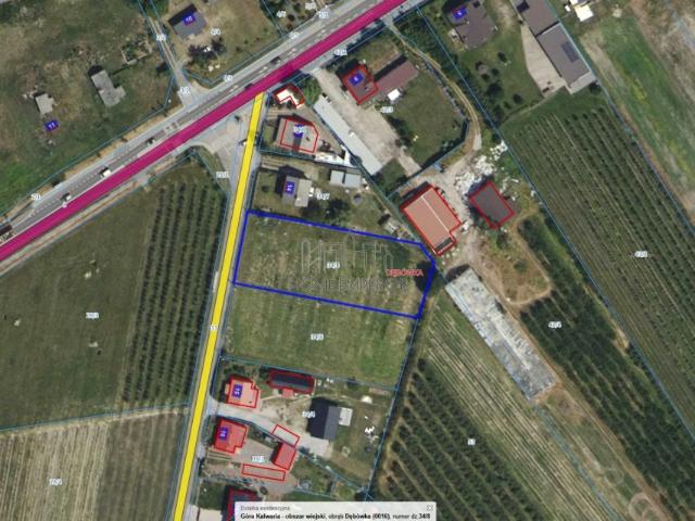 Działka 2 587 m², Dębówka