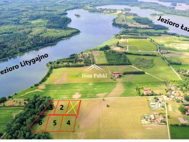 Działka 2 600 m², Borki