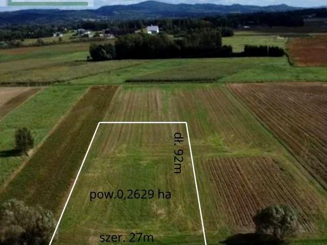 Działka 2 629 m², Bajdy