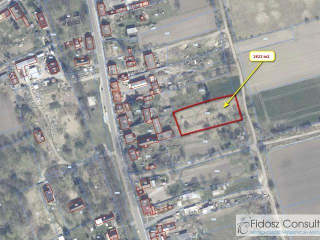 Działka 2 622 m², Dalewo