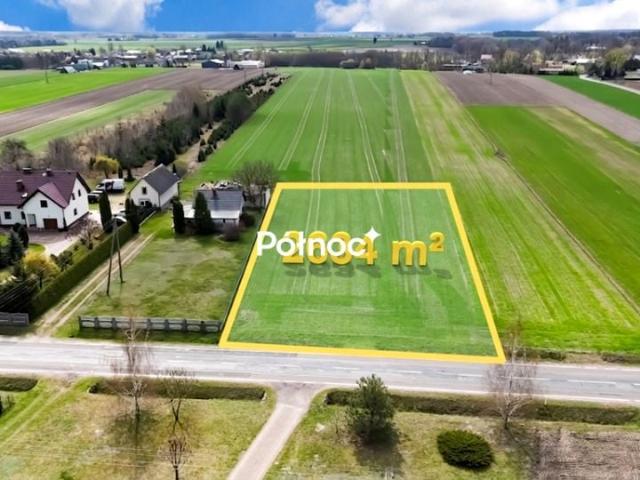 Działka 2 634 m², Witoldów