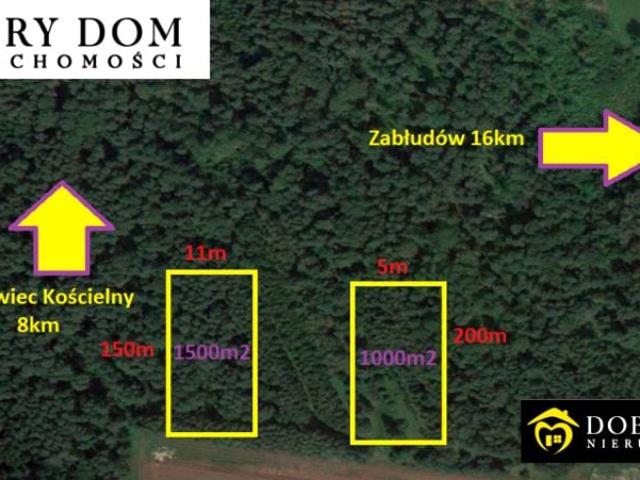 Działka 2 650 m², Klewinowo