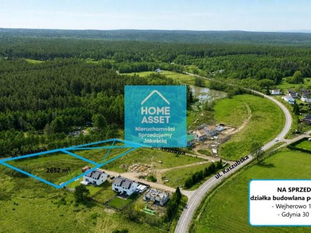 Działka 2 652 m², Wielka Piaśnica