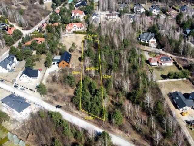 Działka 2 692 m², Jabłonna