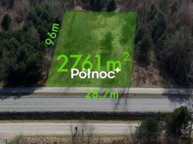 Działka 2 761 m², Nowy Janków