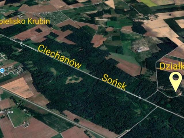 Działka 2 798 m², Bieńki Śmietanki