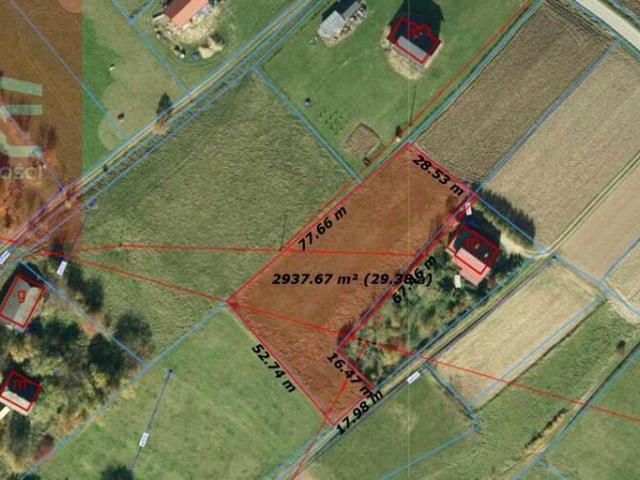 Działka 2 800 m², Rzepiennik Biskupi