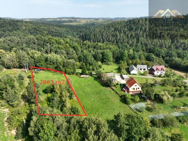 Działka 2 863 m², Faliszewice