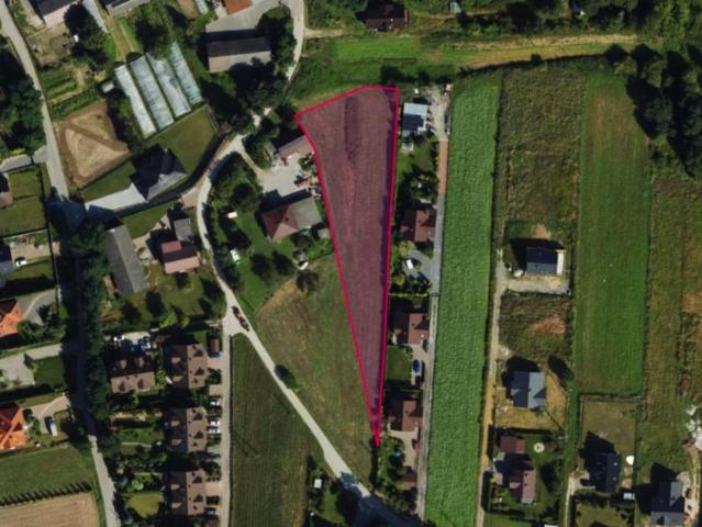 Działka 2 900 m², Krzysztoforzyce