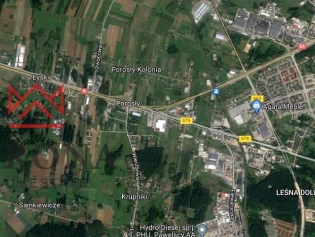 Działka 2 955 m², Białystok