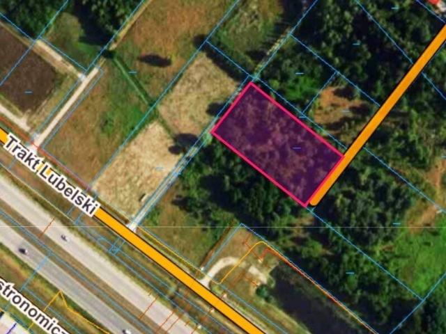 Działka 2 970 m², Ostrowik